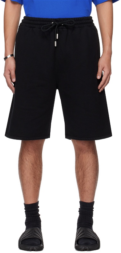 Photo: Off-White Black Cornely Diags Shorts