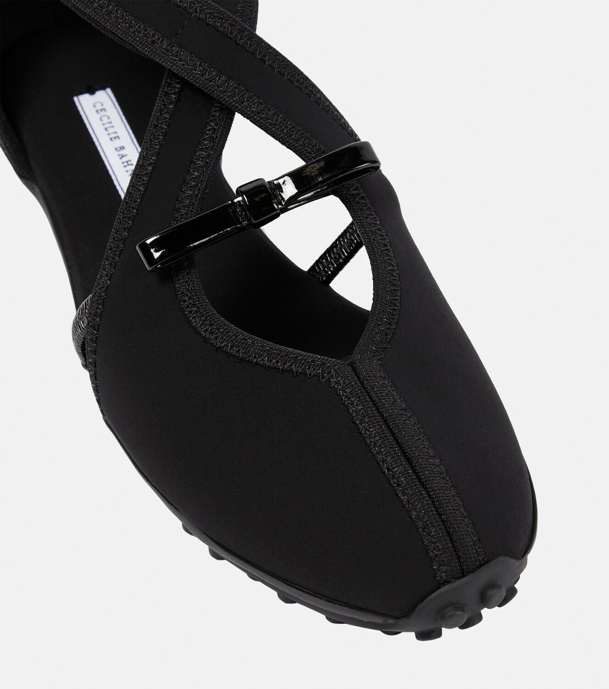 Cecilie Bahnsen Sia neoprene flats Cecilie Bahnsen