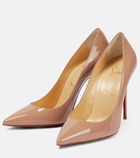 Christian Louboutin - Kate 100 patent leather pumps