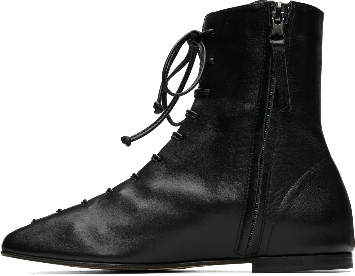 HEREU Black Plegada Boots