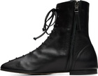 HEREU Black Plegada Boots