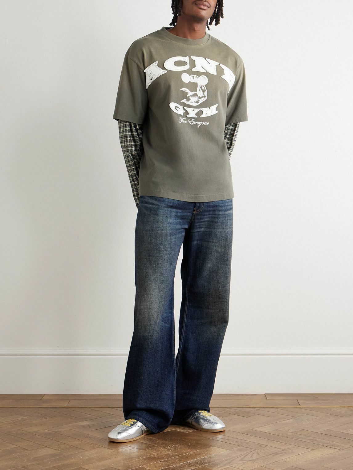 Acne Studios - 2021M Yoyogi Wide-Leg Jeans - Blue Acne Studios