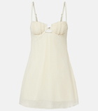 Montce Petal knitted minidress