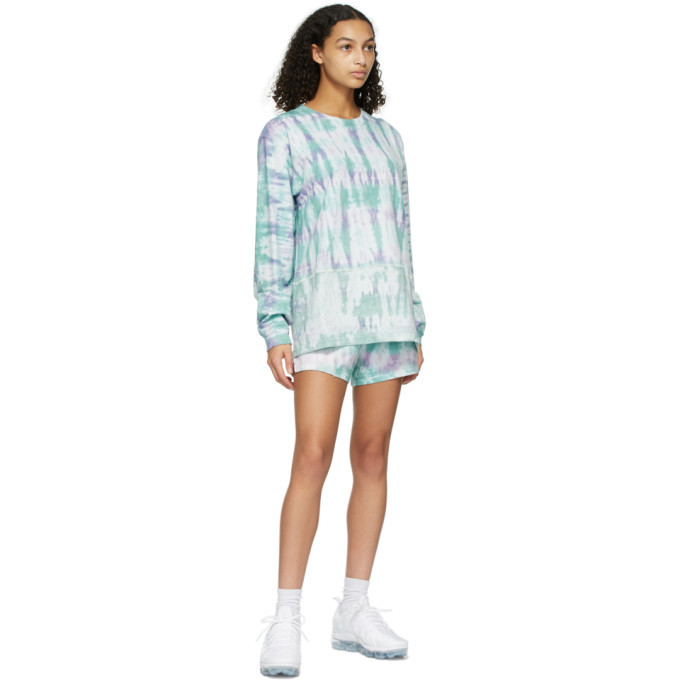 John Elliott reconstructed tie dye long sleeve popular tee