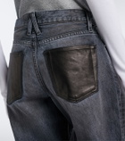 SLVRLAKE Hailey barrel-leg jeans