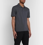 Lululemon - Stretch Pima Cotton-Blend Piqué Golf Polo Shirt - Gray