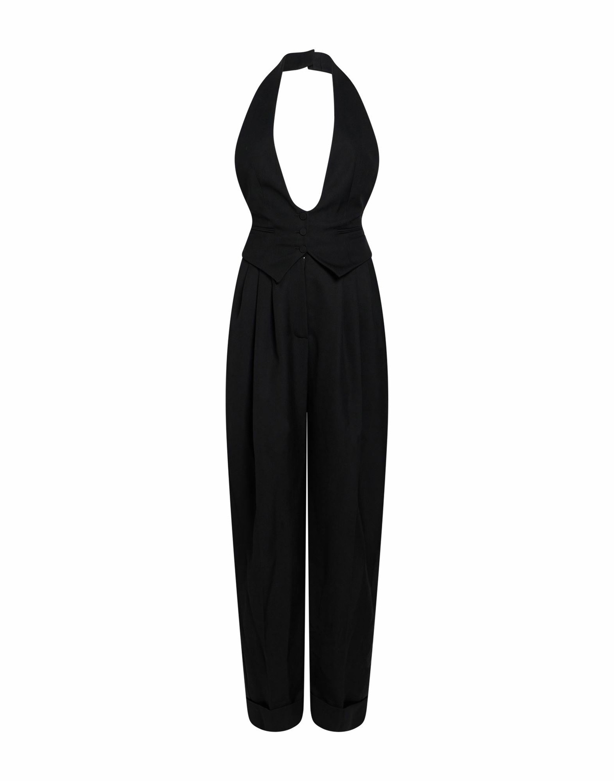 Alexandre Vauthier Womens Jumpsuit in Black