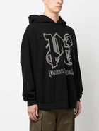 PALM ANGELS - Monogram Cotton Hoodie