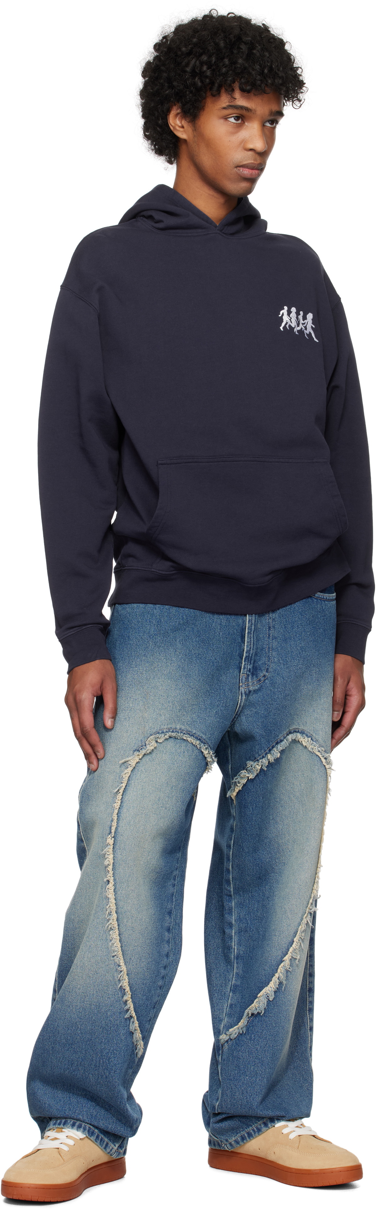 Carne Bollente Navy Sweat Dreams Hoodie