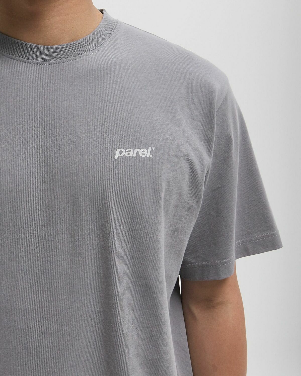 Parel studios BP Tee Grey Mens Shortsleefe