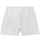 Sunspel - Printed Cotton Boxer Shorts - Men - White