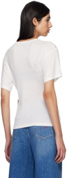 Stella McCartney White Chain T-Shirt