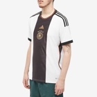 Adidas Men's Germany DFB Home Authentic Jersey in White