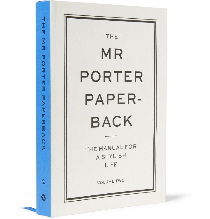 Photo: The Mr Porter Paperback - The Manual for a Stylish Life: Volume Two Paperback Book - White