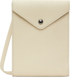 LEMAIRE Off-White Enveloppe Strap Pouch