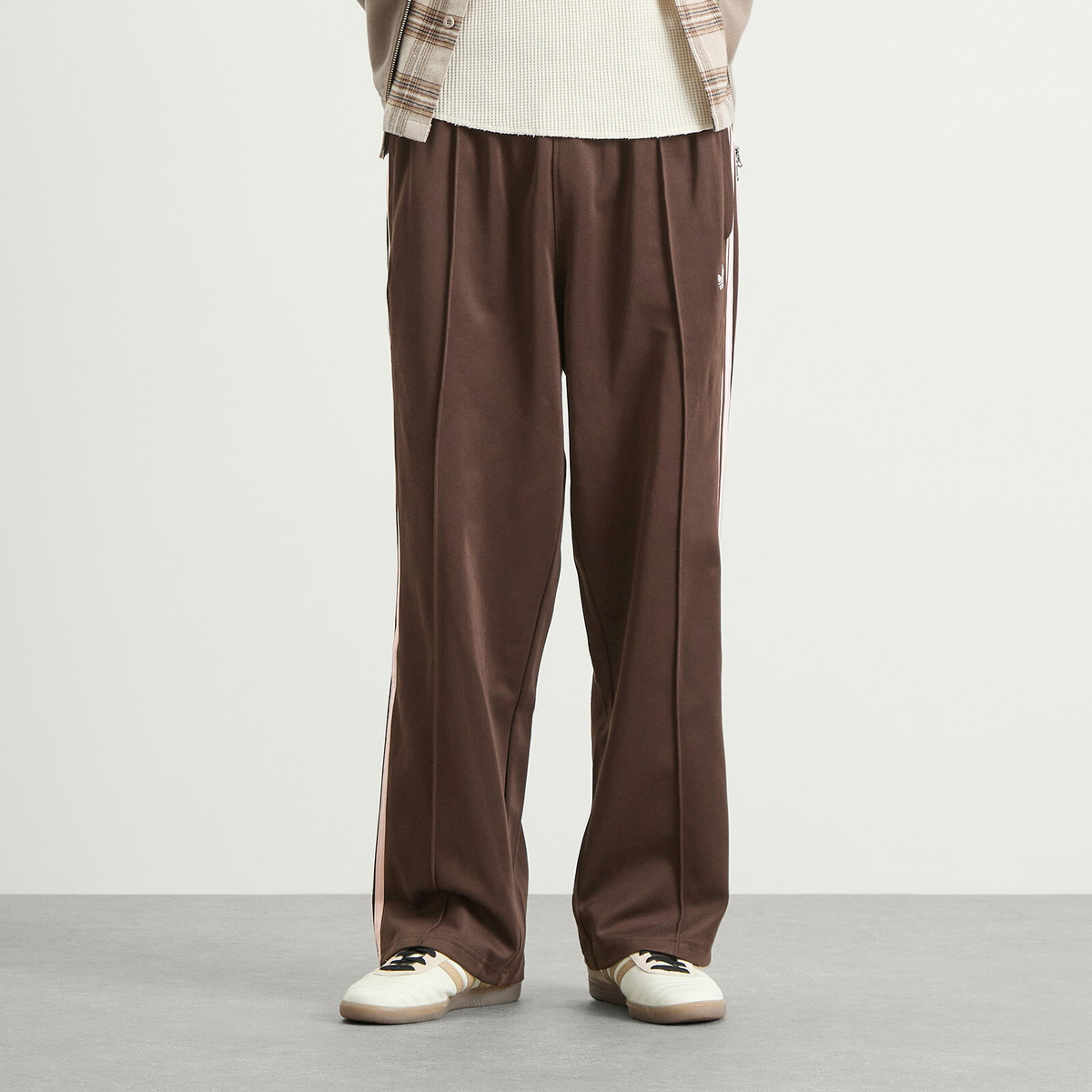Adidas Men's Firebird Track Pant in Aurora Coffee