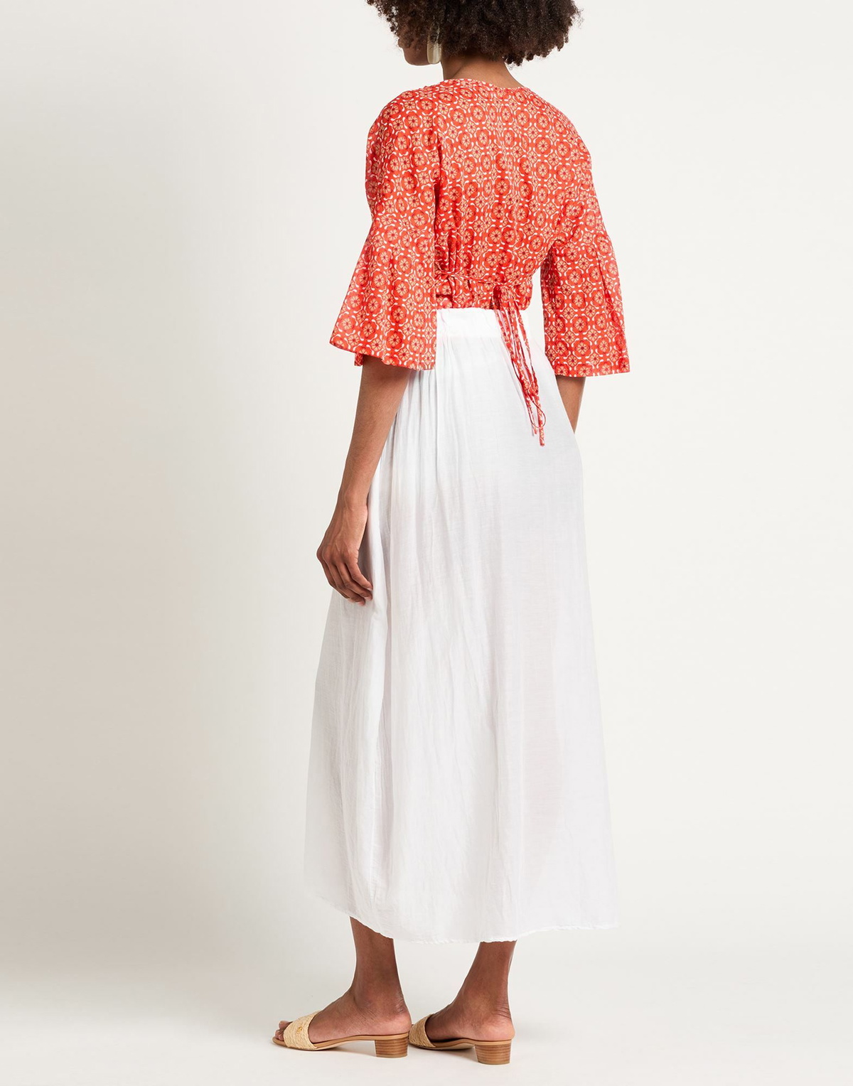 Crossley Womens Maxi skirt in White