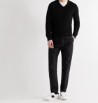 TOM FORD - Slim-Fit Ribbed Cashmere Sweater - Black