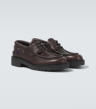 Burberry Leather boat shoes