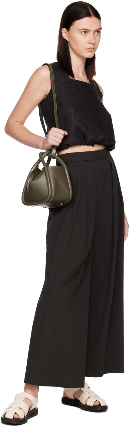 BOYY Khaki Wonton 20 Top Handle Bag
