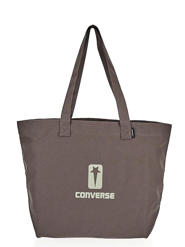 Photo: Rick Owens Drkshdw X Converse Logo Tote Bag