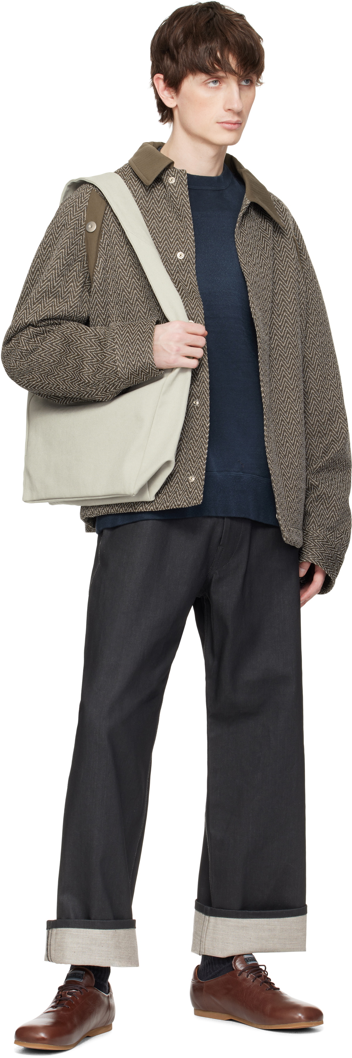 Omar Afridi Gray Oscar Bag
