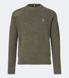 Moncler Grenoble Logo virgin wool sweater