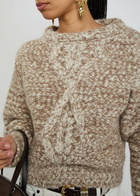 Isabel Marant Dorota Chunky-knit Alpaca-blend Jumper Ecru