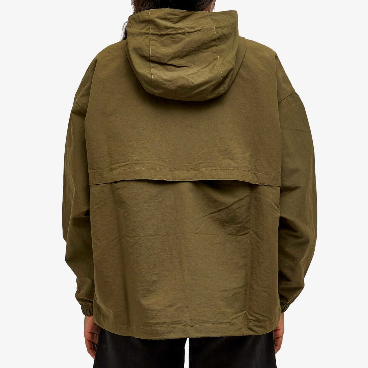 Gramicci Women's Nylon Tussah Anorak in Deep Olive Gramicci