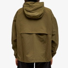 Gramicci Women's Nylon Tussah Anorak in Deep Olive