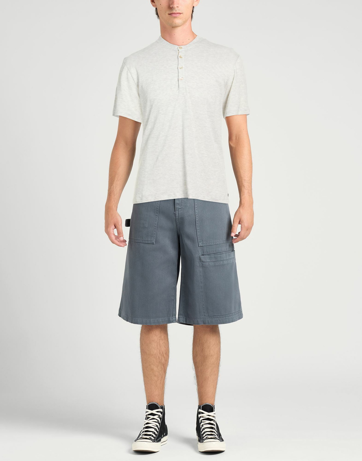 Eleventy Mens T-shirt Light in Grey