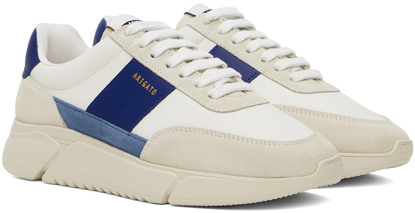 Axel Arigato White Navy Genesis Vintage Sneakers Axel Arigato