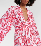 Melissa Odabash Wisdom floral wrap dress