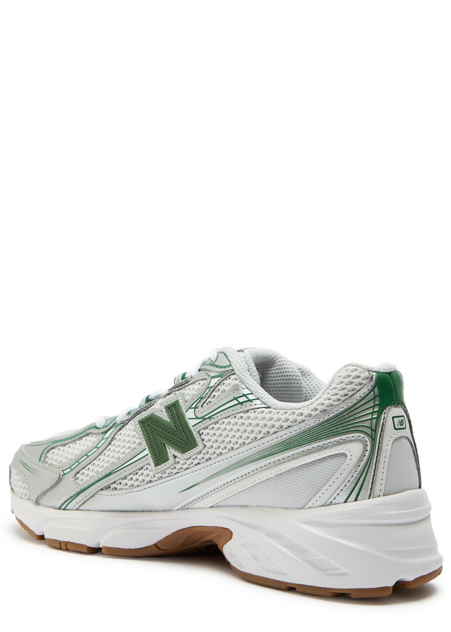 New Balance 740 Panelled Mesh Sneakers Green