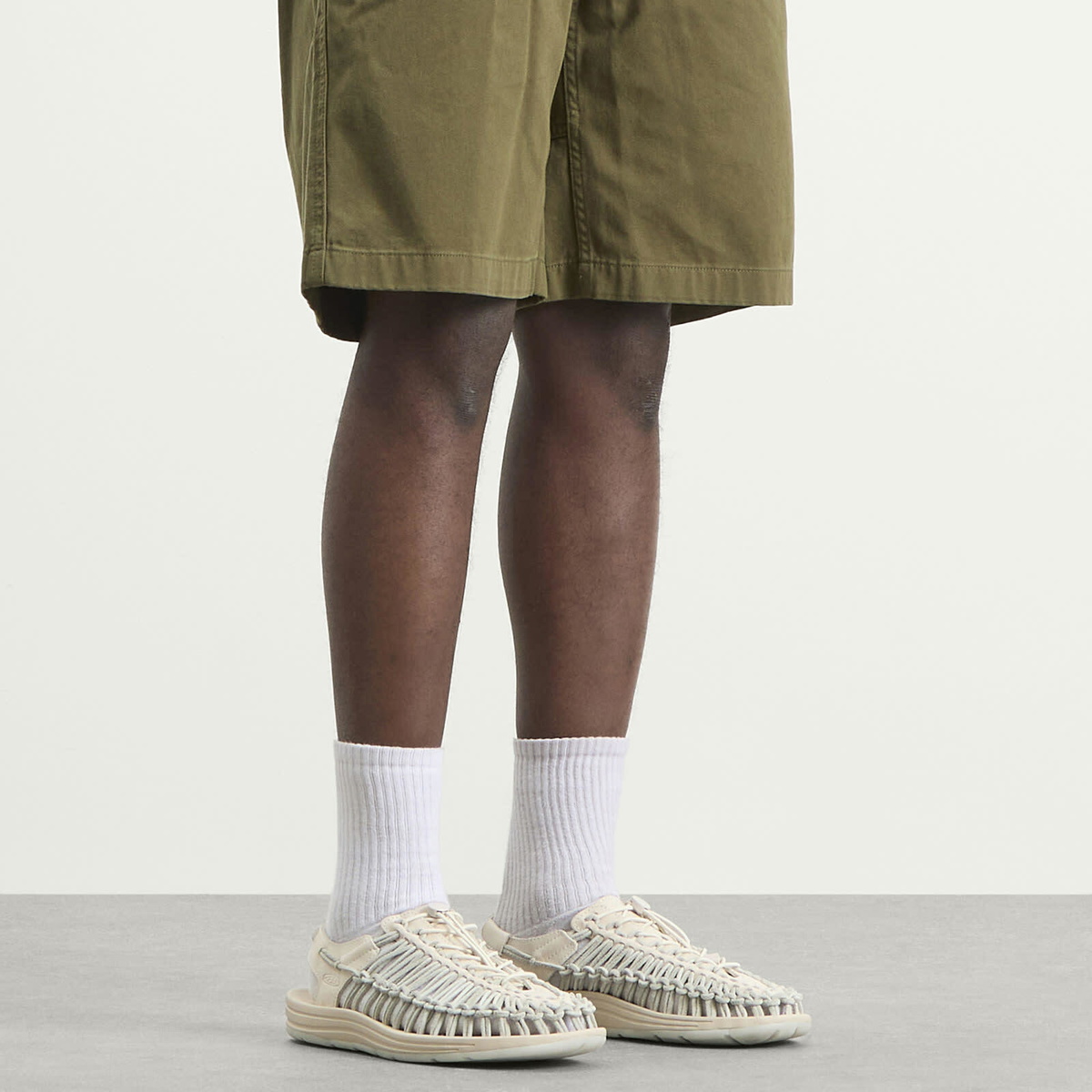 Keen Uneek Leather in Atmosphere Birch