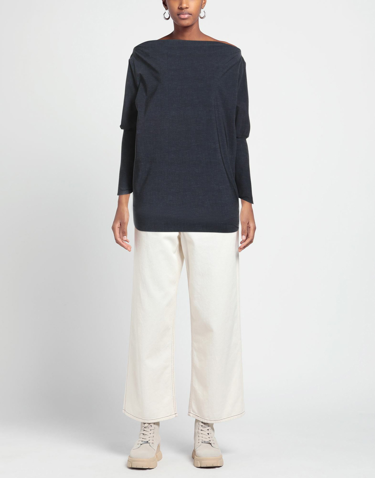Chiara Boni La Petite Robe Womens Top Midnight in Blue