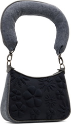 Paula Canovas Del Vas Gray Carmen Denim Bag