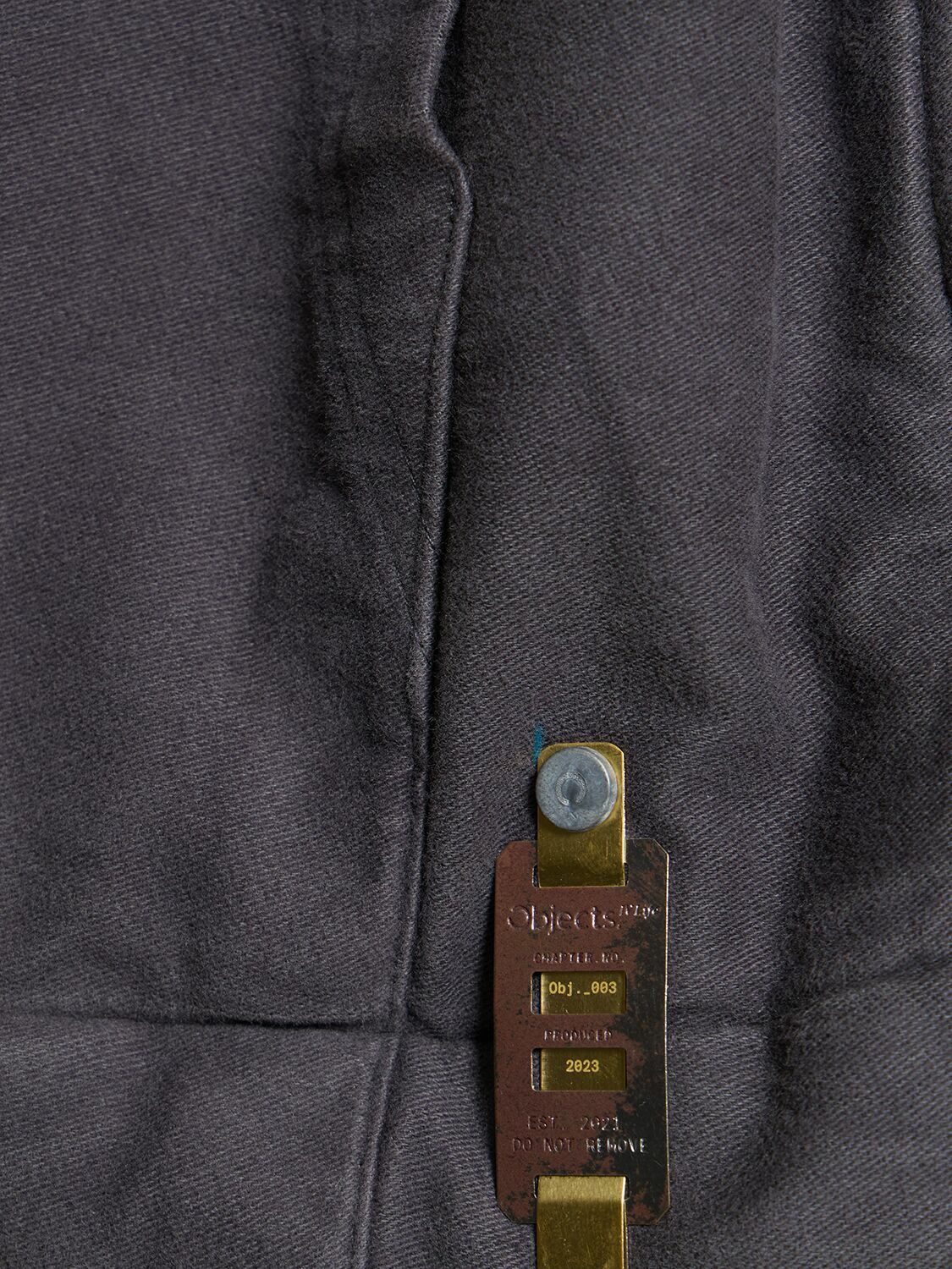 OBJECTS IV LIFE - Moleskin Organic Cotton Hoodie