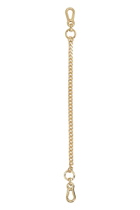 Versace Gold Metal Key Ring Hook
