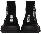 Virón Black Disruptor High Sneakers