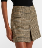 Veronica Beard Pavaline houndstooth miniskirt