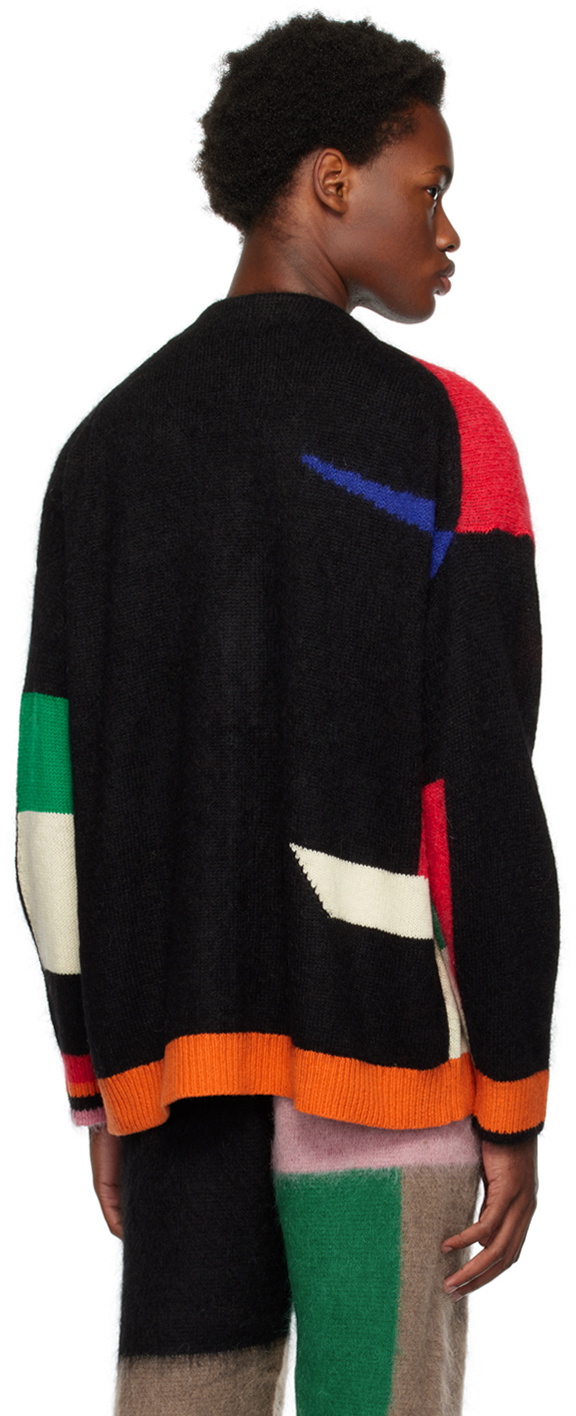 ZANKOV Rudy brushed jacquard-knit sweater