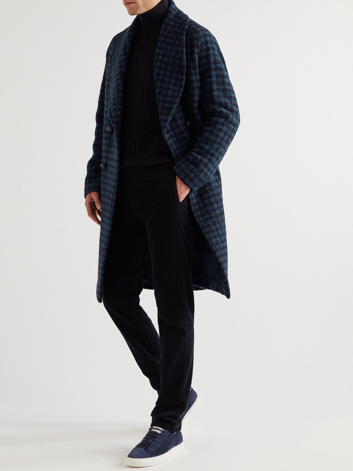 MP Massimo Piombo ウールコート MP MASSIMO PIOMBO | Midnight blue Men's Coat | YOOX