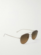 Oliver Peoples - Rivetti Aviator-Style Titanium Sunglasses