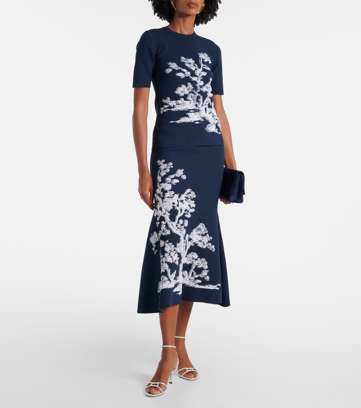 Erdem Jacquard top