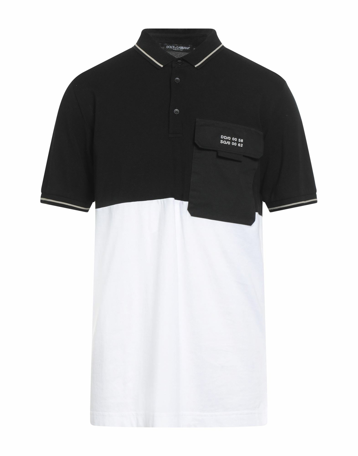 Dolce & gabbana Mens Polo shirt in Black