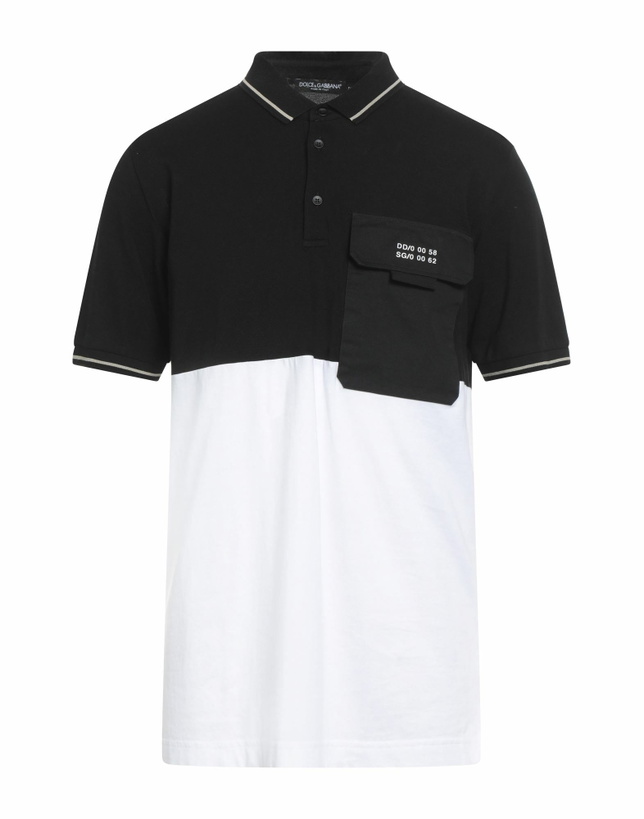 Photo: Dolce & gabbana Mens Polo shirt in Black