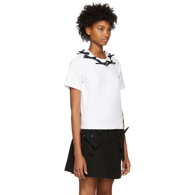Shushu/Tong White Bow T-Shirt Shushu/Tong