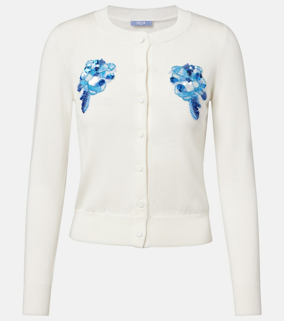 Leo Lin Claire embellished cardigan