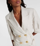 Blazé Milano Anyway linen minidress